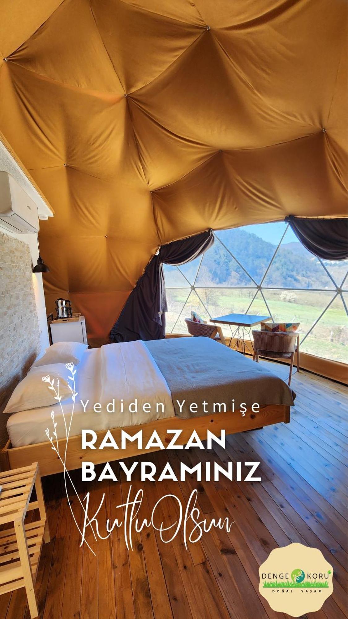 Готель Dengekoru Wildlife & Glamping Mudurnu Екстер'єр фото